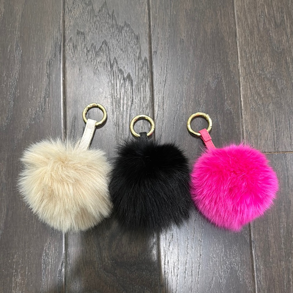 Fluffy Bag Charms